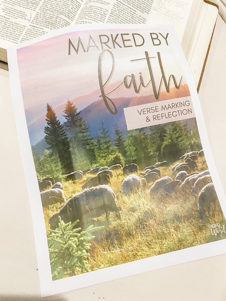 DIGITAL DOWNLOAD Marked by Faith
