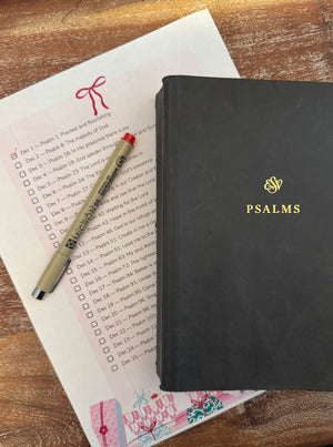 25 Days of the Psalms