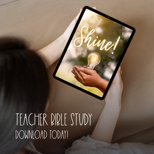 DIGITAL DOWNLOAD - Shine! Teacher Bible Study on 1 John