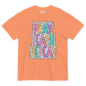 Pray Teach Shirt - Comfort Colors