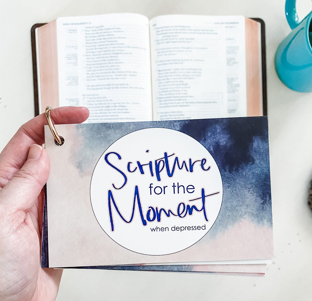 Scripture for the Moment: When Depressed