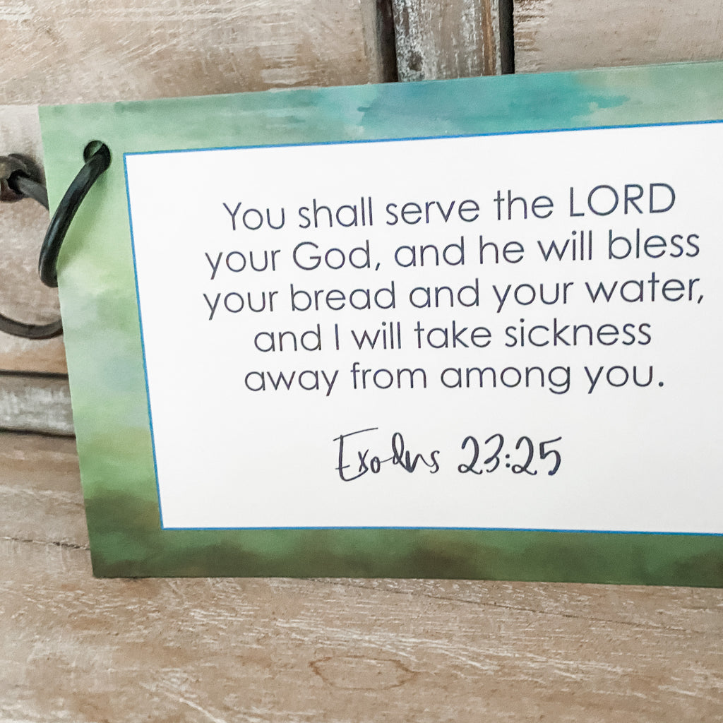 Scripture for the Moment: When Sick