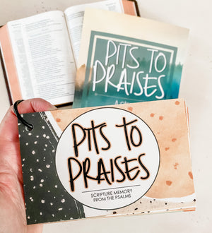 Psalms Scripture Cards for Pits to Praises