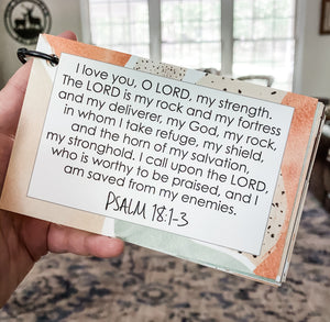 Psalms Scripture Cards for Pits to Praises