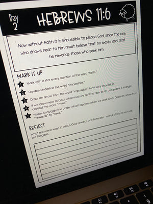 DIGITAL DOWNLOAD Marked by Faith