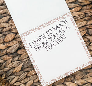 Teacher Encouragement Notes