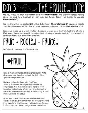 DIGITAL DOWNLOAD - #Fruited