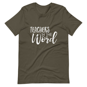 Teachers in the Word Logo Shirt