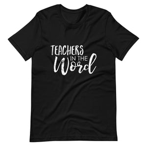Teachers in the Word Logo Shirt