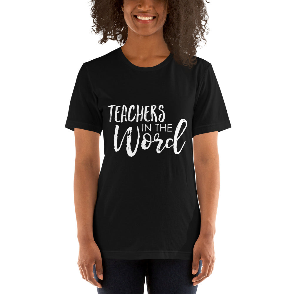 Teachers in the Word Logo Shirt