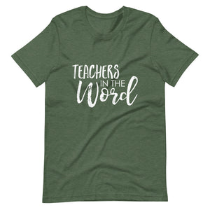 Teachers in the Word Logo Shirt