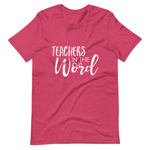 Teachers in the Word Logo Shirt