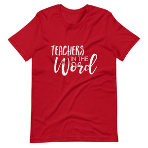 Teachers in the Word Logo Shirt