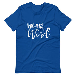Teachers in the Word Logo Shirt